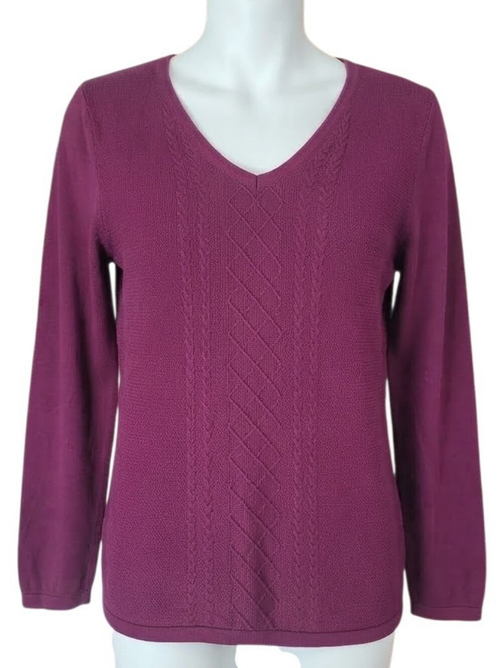 Talbolts Long Sleeve V neck lightweight sweater